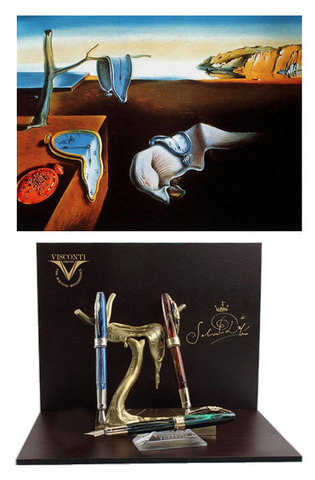 Ручка-роллер Visconti Salvador Dali Blue CT (VS-665-18)