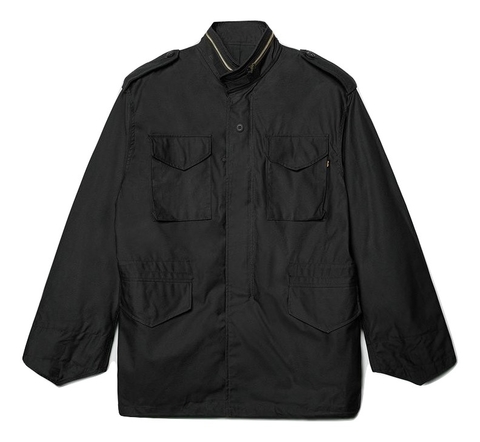 Куртка Alpha Industries М-65 Black (Черная)