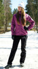 Женский утеплённый прогулочный лыжный костюм Nordski Motion Iris/Black