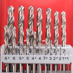 Набор сверл по металлу 1-10мм 19шт DIN338 HSS-G 118° (мет. кейс) Ruko 214214