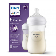 Biberon Natural Response baby bottle, 260ml, 1m+