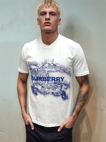 Футболка Burberry 638514white