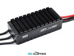 ESC регулятор мотора MAD AMPX 200A(12-24S) HV v3.0 (CAN PPG) paramotor