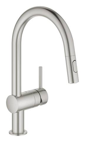 Смеситель для мойки с выдвижным изливом Grohe Minta 32321DC2