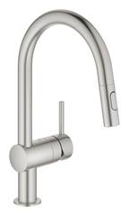 Смеситель для мойки с выдвижным изливом Grohe Minta 32321DC2 фото