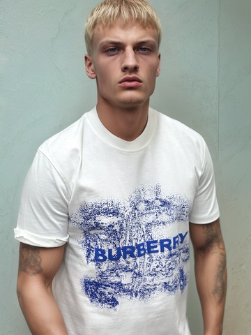 Футболка Burberry 638514white