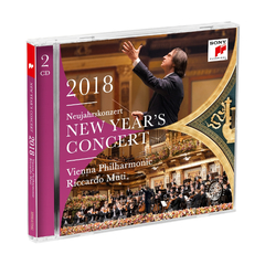 Vienna Philharmonic, Riccardo Muti / New Year's Concert 2018 (2CD)