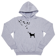 Толстовка "Алабай и бабочки"