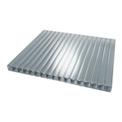 Поликарбонат 4мм ширина 2,1х12м Серый (2шт по 6м)