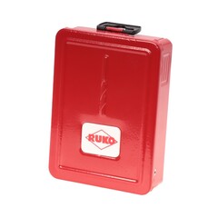 Набор сверл по металлу 1-10мм 19шт DIN338 HSS-G 118° (мет. кейс) Ruko 214214