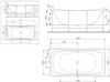 Am.Pm W30A-180-080W-R Sensation. каркас для ванны акриловой A0 180х80 см