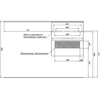 Aquanet 243662 Тумба Алвита 48 цв.серый антрацит (243662)