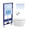 Aquatek SET Aquatek ЛЕЯ cm-013 4в1 SET Aquatek ЛЕЯ-013 4в1 (рама Aquatek Standard INS-0000012+крепеж KKI-0000002+клавиша KDI-0000013+унитаз ЛЕЯ AQ1199-00 с тонким сиденьем soft-close)