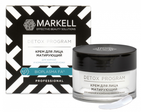 Markell Detox Крем для лица матирующий (для жирной и комбинированной кожи ) 50мл