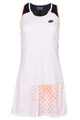 Теннисное платье Lotto Top W IV Dress 1 - bright white/orange