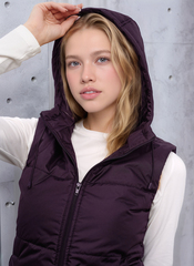 Жилет SALE08 баклажан