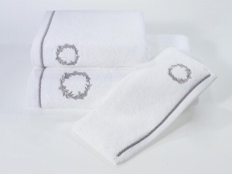 Полотенце 50x100 Soft Cotton Sehzade белое