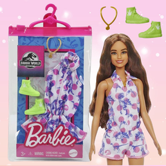 Одежда и аксессуары для куклы Барби Barbie стиль Динозавры