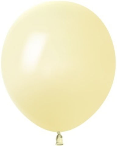 К512 5''/13 см, Пастель, Макарунс, Светло-желтый (H02), 100 шт.