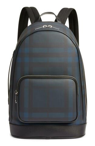 Рюкзак в клетку Burberry London Check синий