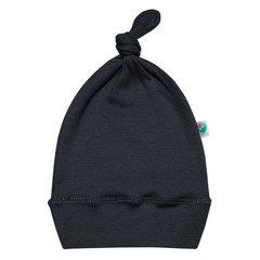 Шапочка с узелком (черная)