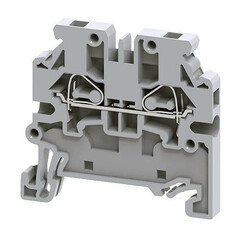 Клемма пружинная проходная 0,2-2.5mm2/24A/1000V с боковой подачей провода