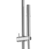 Cezares ECO-CVD-01 Душевая стойка со смесителем для ванны, верхний душ диаметр 25,5 см, ручной душ двухфункциональный, хром