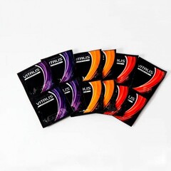 Презервативы VITALIS PREMIUM цветные и ароматизированные, шоколад, клубника, банан, 12 шт