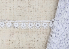 Кружево плетеное, ш. 3 см, белый