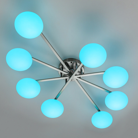 Потолочная светодиодная люстра Citilux ATMAN SMART CL226A181 LED RGB