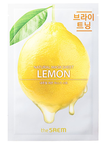 NATURAL lemon MASK SHEET