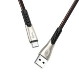 Кабель USB - Type-C 2.4A HOCO U48 1,2м (120 см) (Черный)