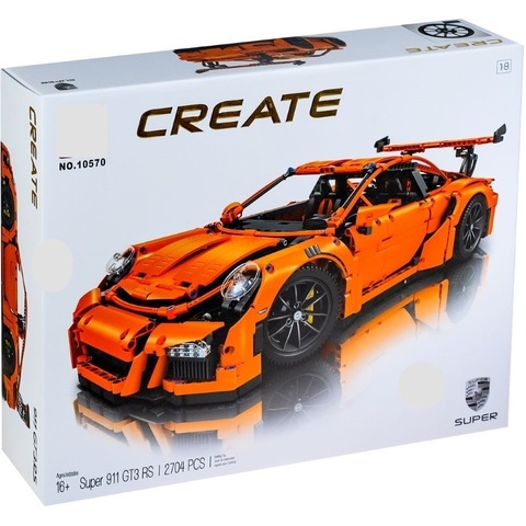 Конструктор Create Porsche 911 GT3 RS 10570, 2704 дет.