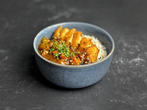 Рис с курицей карри