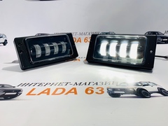 LED ПТФ СЕВиЕМ 4 полосы на ВАЗ 2110-12/2113-15