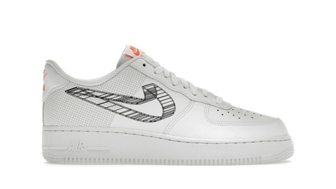 Кроссовки Nike Air Force 1 Low - 3D Swoosh Graphic