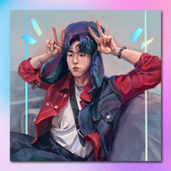 Арт принт / lily_betty_ / STRAY KIDS / Джисон #4