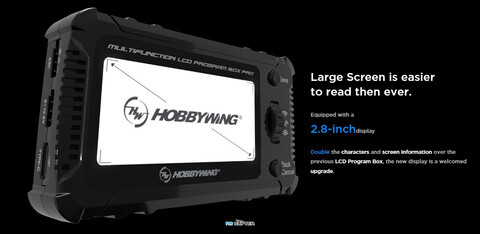 Программатор для регуляторов HOBBYWING LCD Program Box Pro