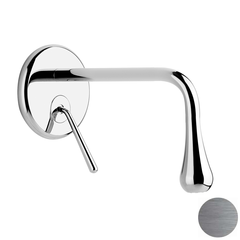 Gessi Goccia 33684#147 Встраиваемый однорычажный смеситель для раковины, излив 200мм (внешние части) фото