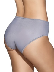 Трусы классические с высокой талией Selene ROXANA BRAGA | gris (серый)