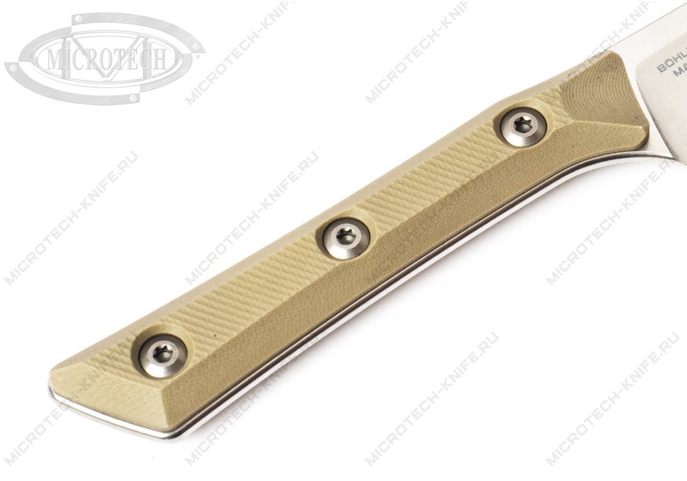 Нож Microtech Kitchen Steak TAN Serrated
