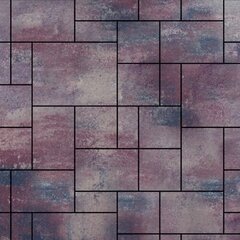 Тротуарная плитка Инсбрук Альпен, 60 мм, ColorMix Каратау, гладкая