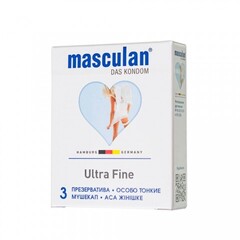 Презерватив Masculan Ultra Fine № 3, особо тонкие