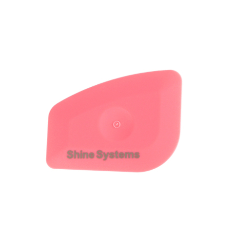 Shine Systems Ракель мини розовый 7,5*5,5см