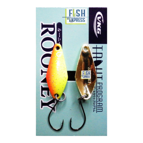 Блесна колеблющаяся на форель VKG ROONEY 2.2гр #001