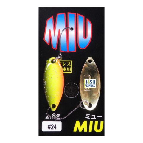 Блесна колеблющаяся на форель MIU LTD 3.5гр #24