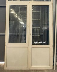 Дверь Пластиковая Б/У 217(в) х 153(ш) (Балконный Блок)