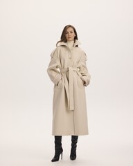 Пальто тренч over