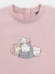 фуфайка  для девочки  КР 302823/розовый лед к597