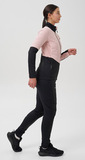 Премиальный костюм для лыж и зимнего бега Nordski Hybrid Pro 2.0 Black/Soft Pink женский